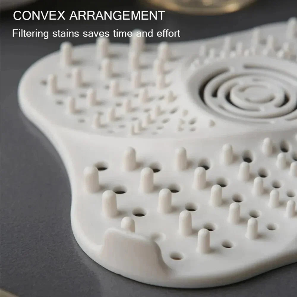 Shower Drain Hair Catcher | Spiral Trap & Suction Cups