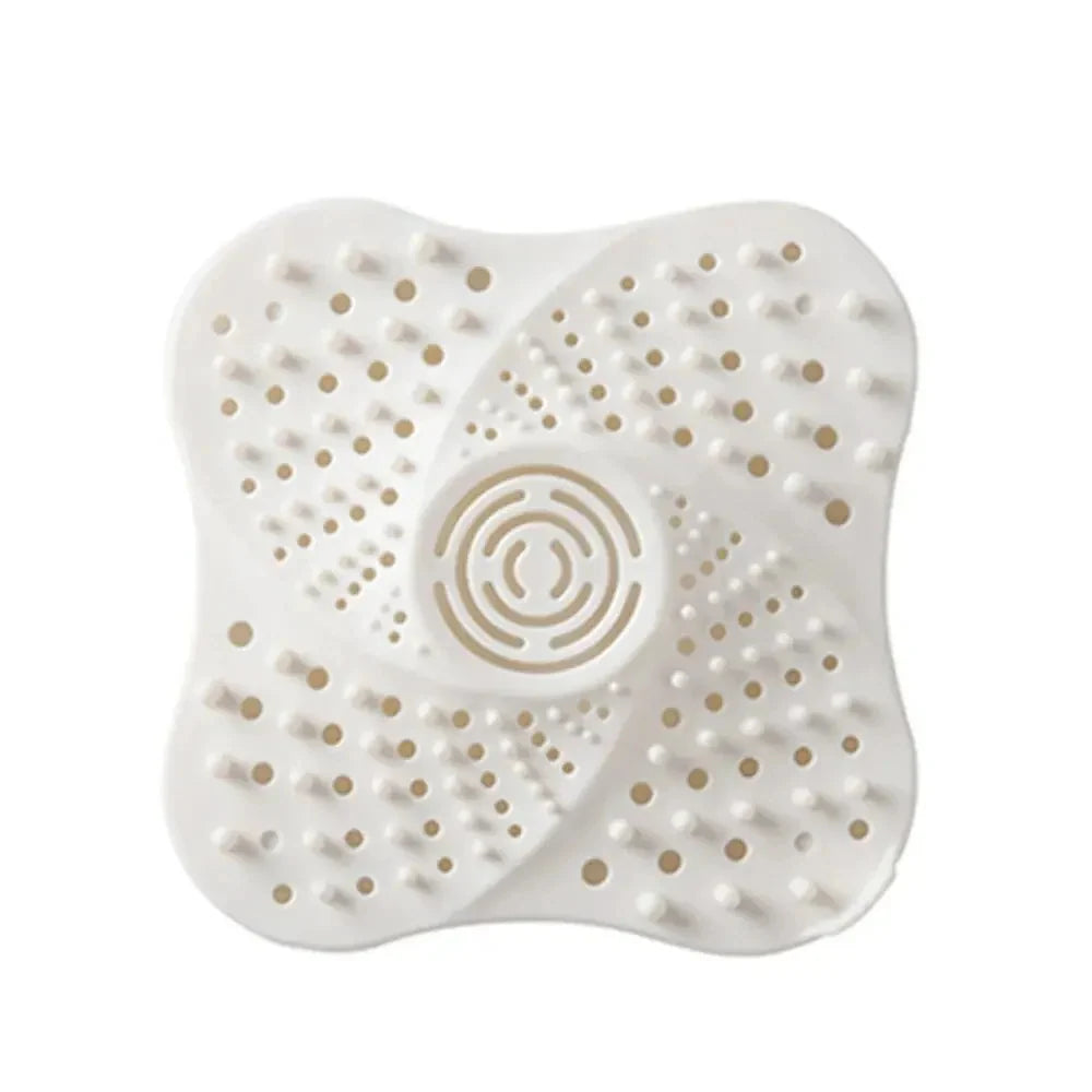 Shower Drain Hair Catcher | Spiral Trap & Suction Cups