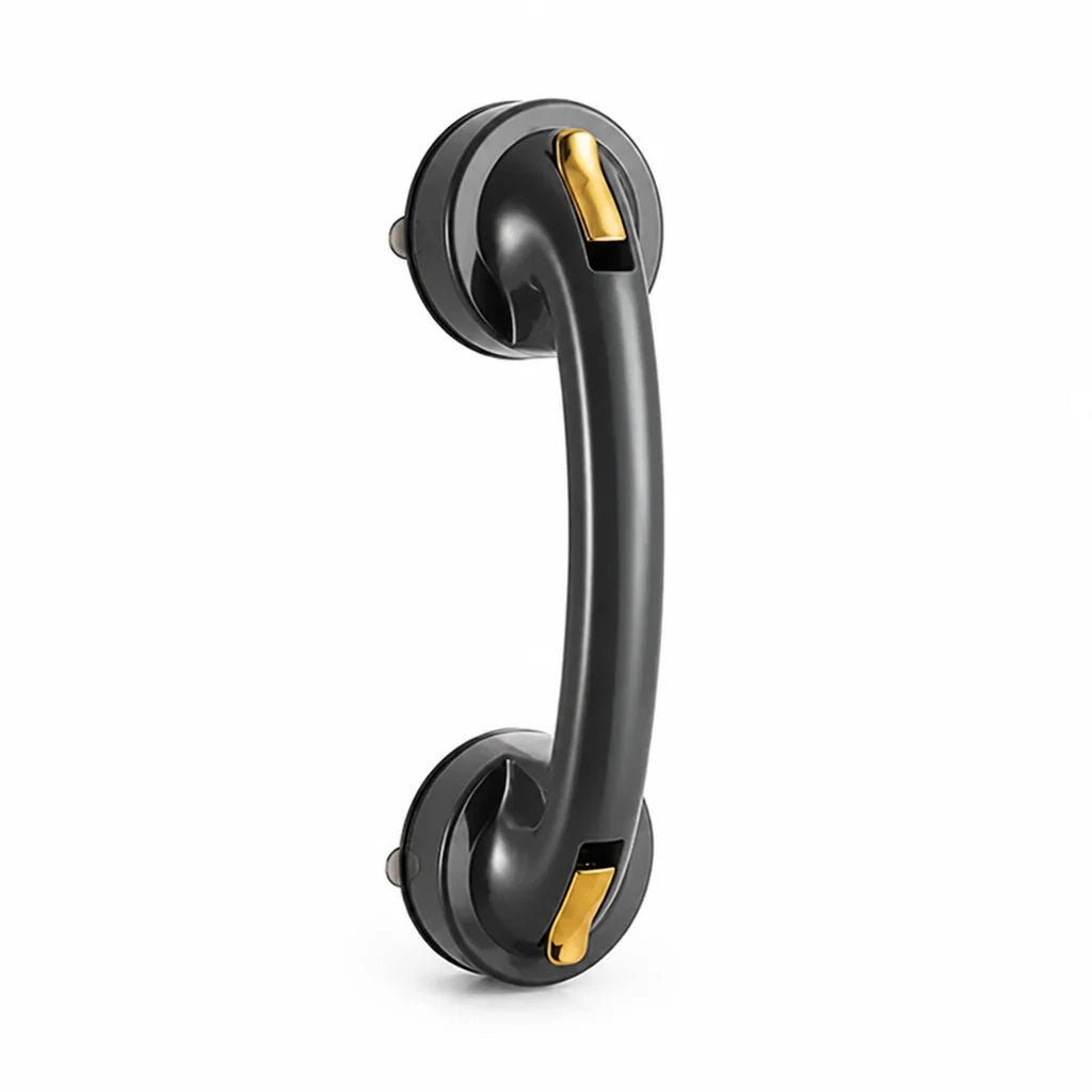 Shower Grab Bar | Ergonomic Grip & Drill-Free Suction