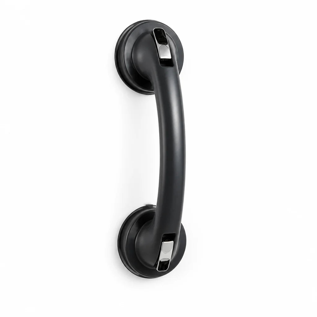 Shower Grab Bar | Ergonomic Grip & Drill-Free Suction