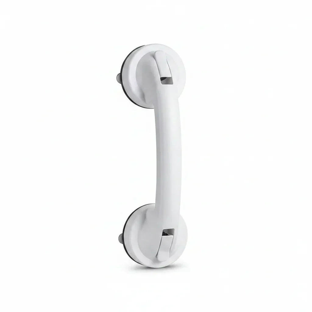Shower Grab Bar | Ergonomic Grip & Drill-Free Suction