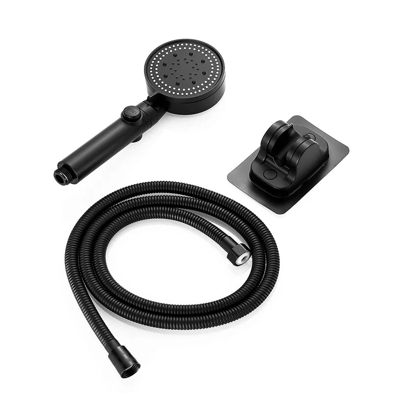 Shower Head | High-Pressure Air Injection & Self-Cleaning Silicone Nozzles