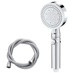 Shower Head | High-Pressure Air Injection & Self-Cleaning Silicone Nozzles
