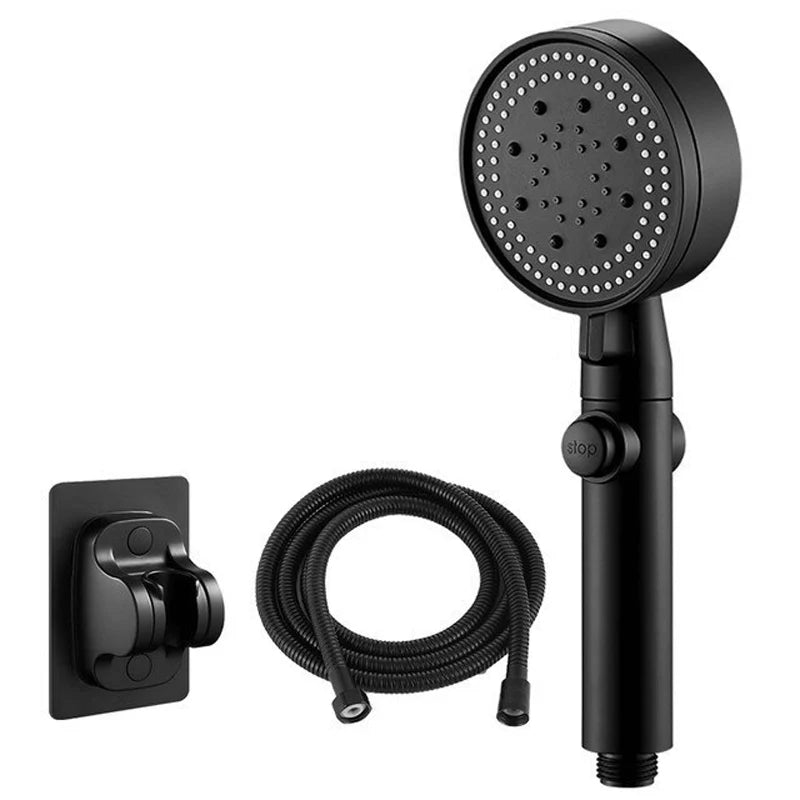 Shower Head | High-Pressure Air Injection & Self-Cleaning Silicone Nozzles