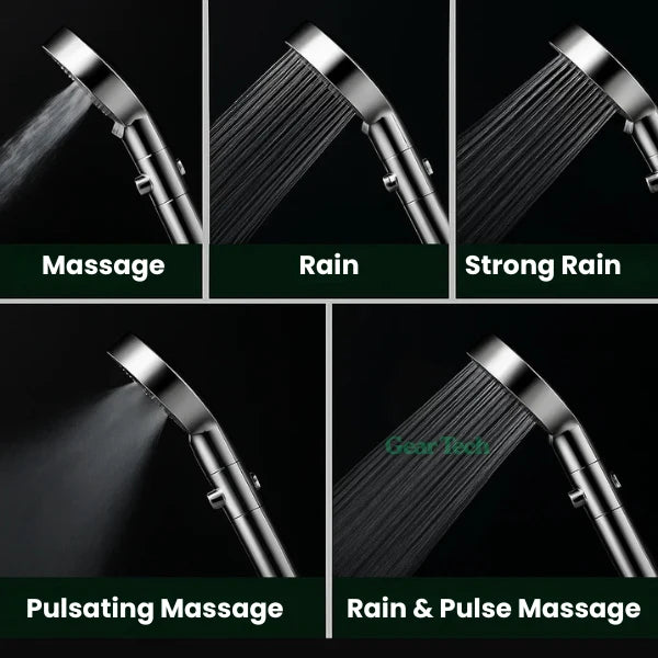 Shower Head | High-Pressure & Built-In Filter
