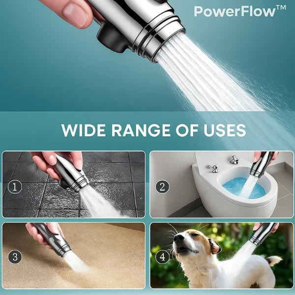 Shower Head | High-Pressure & Built-In Filter
