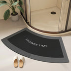 Shower Mat | Curved Non-Slip Quick-Drying