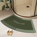 Shower Mat | Curved Non-Slip Quick-Drying