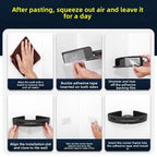 Shower Shelf | Corner Design & No-Drill Adhesive Mount