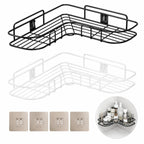 Shower Shelf | Corner Rustproof & Adhesive Mount