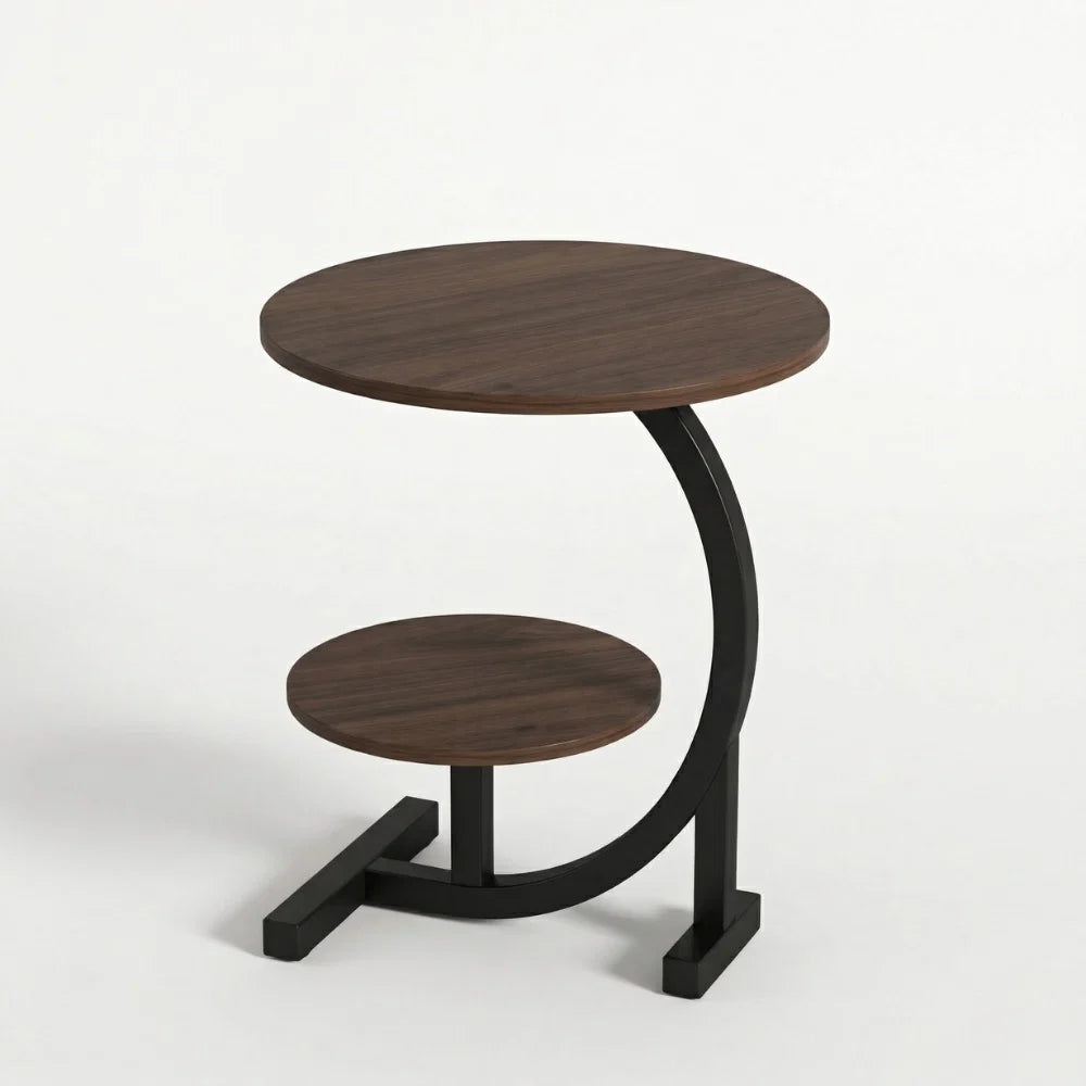 Side Table | Portable & Expandable Double-Layer | 40 x 60 cm