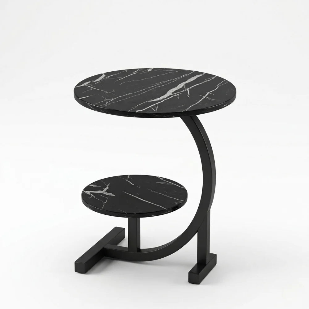 Side Table | Portable & Expandable Double-Layer | 40 x 60 cm