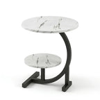 Side Table | Portable & Expandable Double-Layer | 40 x 60 cm