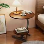 Side Table | Portable & Expandable Double-Layer | 40 x 60 cm