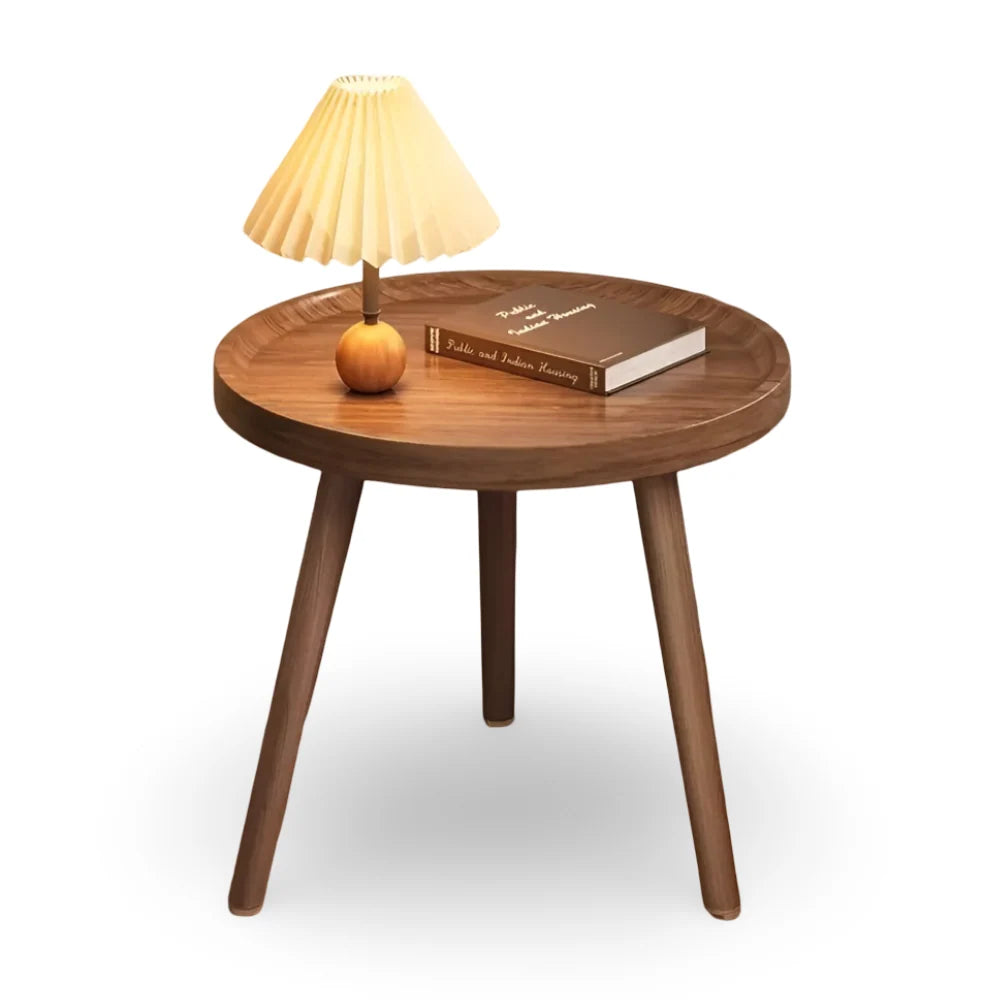 Side Table | Solid Wood & Space-Saving