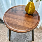 Side Table | Solid Wood & Space-Saving