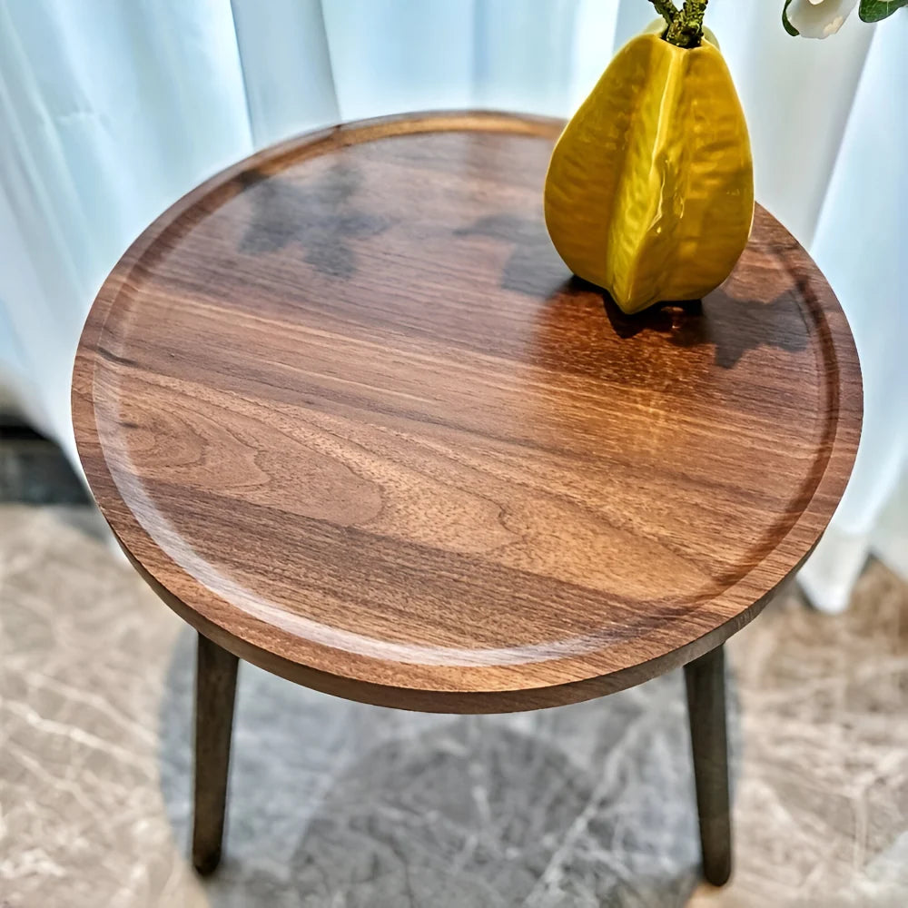 Side Table | Solid Wood & Space-Saving