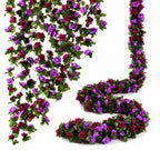 Silk Rose Garland | High-Quality & Long-Lasting | 230 cm