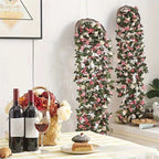 Silk Rose Garland | High-Quality & Long-Lasting | 230 cm