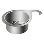 Sink Strainer Basket | Brushed Stainless Steel & Corner-Hanging