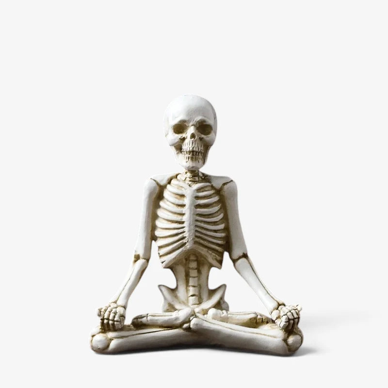 Skeleton Figurine | Resin Tabletop Halloween Decoration | 16 cm