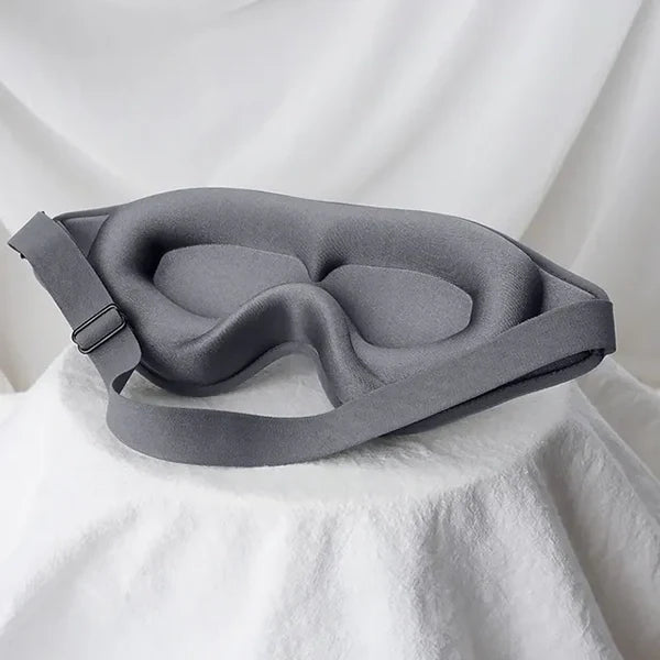Sleep Mask | 3D Memory Foam & Light-Blocking | Adjustable Fit