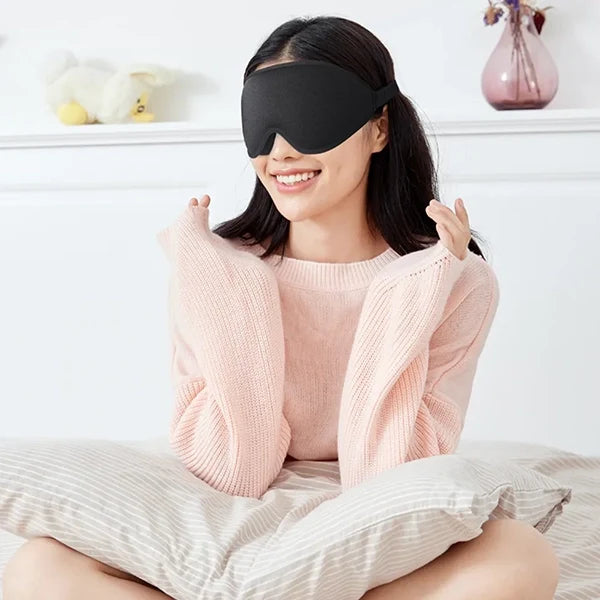 Sleep Mask | 3D Memory Foam & Light-Blocking | Adjustable Fit