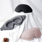 Sleep Mask | 3D Memory Foam & Light-Blocking | Adjustable Fit