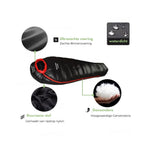 Sleeping Bag | 90% Duck Down & Ripstop Nylon | -20°C Rated
