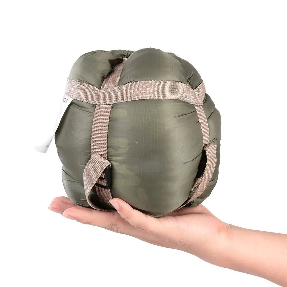 Sleeping Bag | Waterproof & Blanket-Convertible | Compression Sack Included