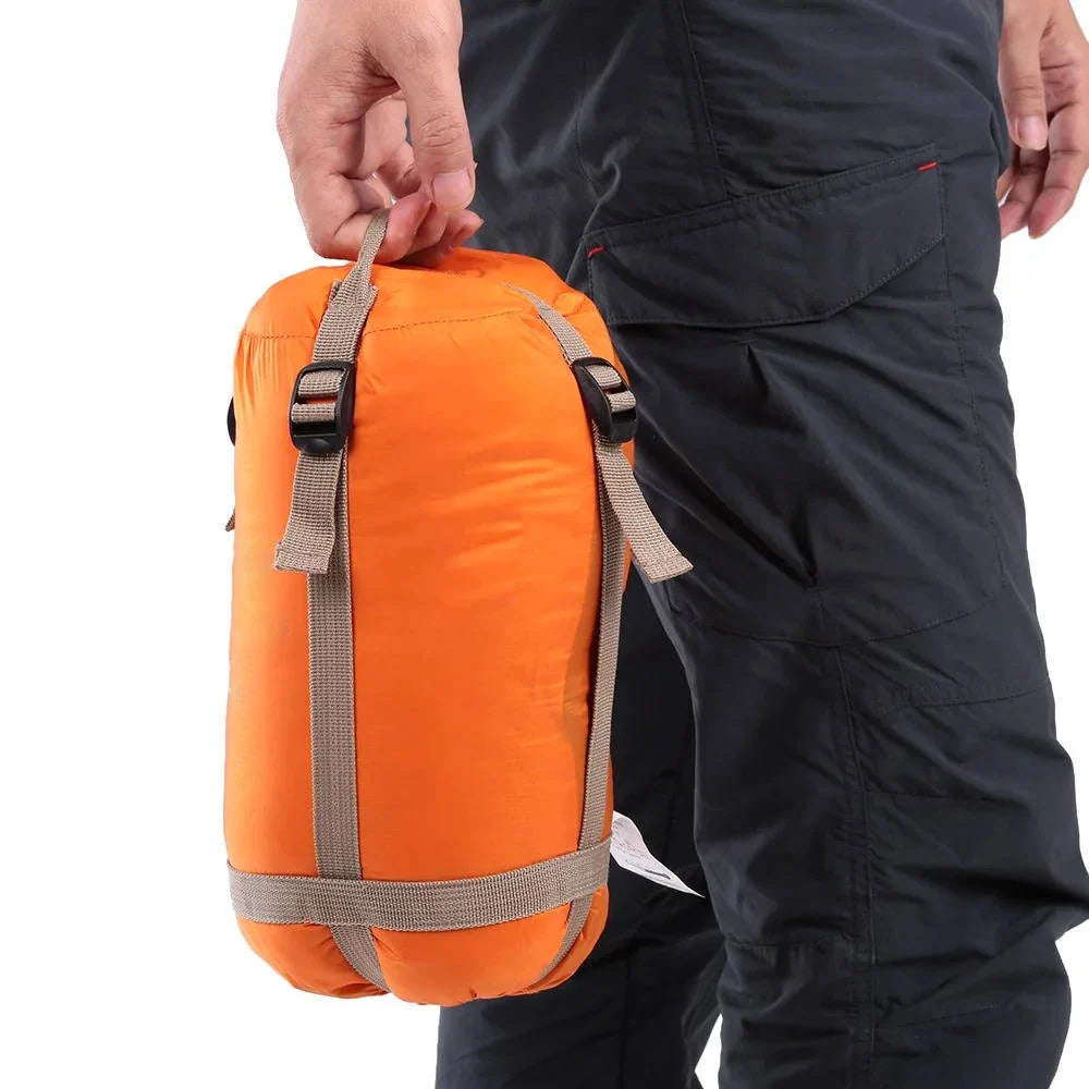 Sleeping Bag | Waterproof & Blanket-Convertible | Compression Sack Included