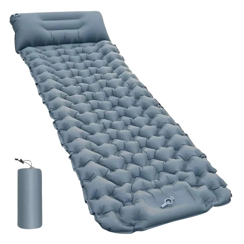 Sleeping Pad | Ultralight & Compact With Built-In Foot Pump