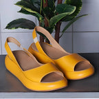Slingback Sandals | Open Toe & Cushioned Platform