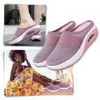 Slip-On Walking Shoes | Cushioned & Breathable | Roomy Toe