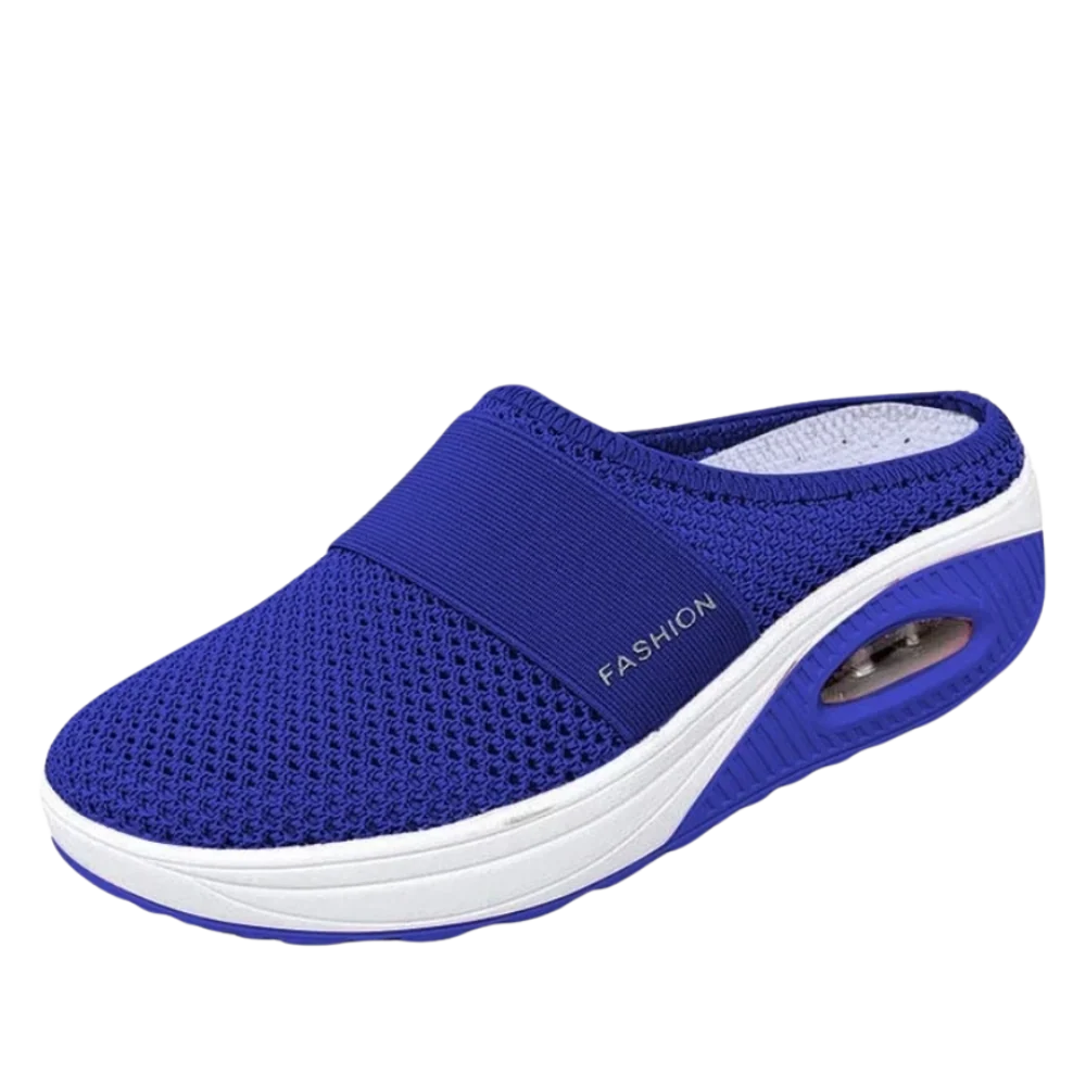 Slip-On Walking Shoes | Cushioned & Breathable | Roomy Toe