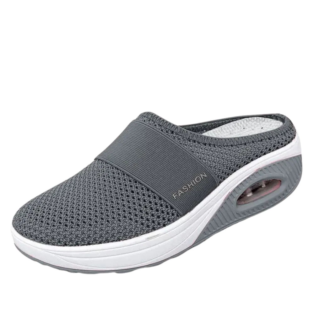 Slip-On Walking Shoes | Cushioned & Breathable | Roomy Toe