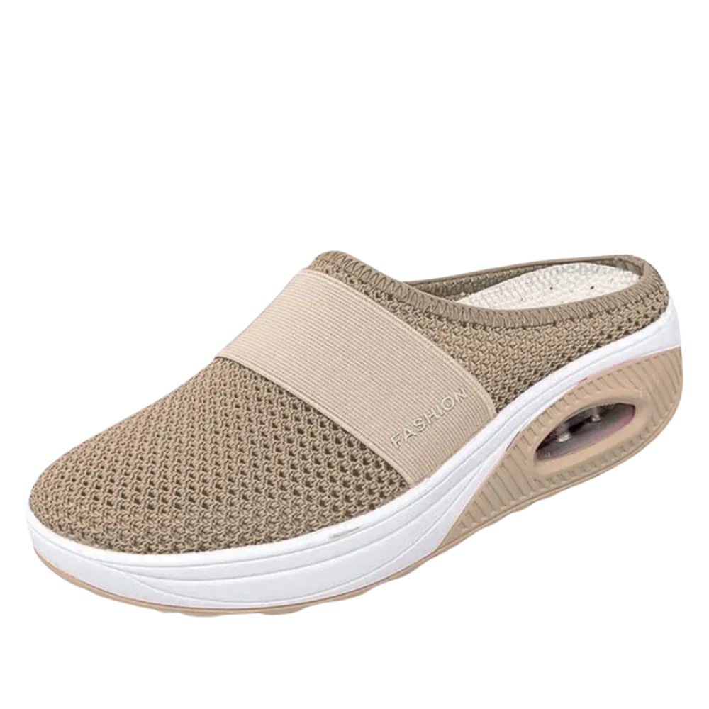 Slip-On Walking Shoes | Cushioned & Breathable | Roomy Toe
