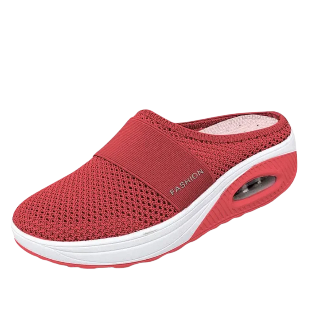 Slip-On Walking Shoes | Cushioned & Breathable | Roomy Toe