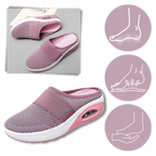 Slip-On Walking Shoes | Cushioned & Breathable | Roomy Toe