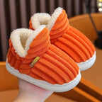 Slipper Boots | Sherpa Fleece & Corduroy | Non-Slip Sole