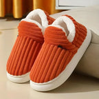 Slipper Boots | Sherpa Fleece & Corduroy | Non-Slip Sole