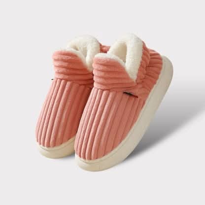 Slipper Boots | Sherpa Fleece & Corduroy | Non-Slip Sole