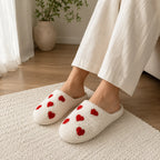 Slippers | Sherpa Fleece Lined & Cushioned Non-Slip Sole