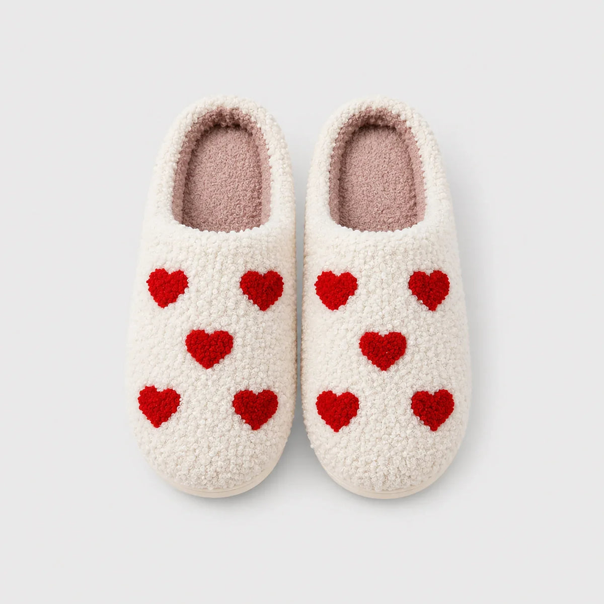 Slippers | Sherpa Fleece Lined & Cushioned Non-Slip Sole