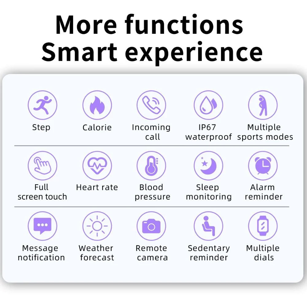 Smartwatch | Ultra-Thin & Waterproof | Heart Rate & Sleep Monitoring