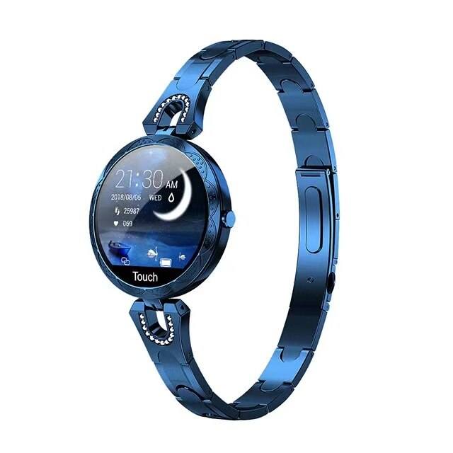 Smartwatch | Waterproof Heart Rate & Blood Pressure Monitor | 7-Day Battery