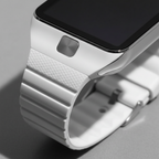 Smartwatch | Rectangular Touchscreen & Call Notifications | Silicone Strap