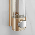 Soap Dispenser | Wall-Mounted Glass & Metal Pump