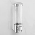 Soap Dispenser | Wall-Mounted Glass & Metal Pump