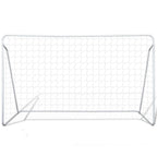 Soccer Goal | Steel Frame & Waterproof Polyester Net | Includes Ground Stakes